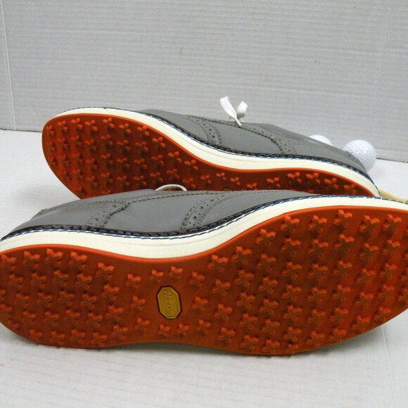 Worn Once! Royal Albartross Gray WIngtip Golf Shoes 12M - Picture 7 of 7